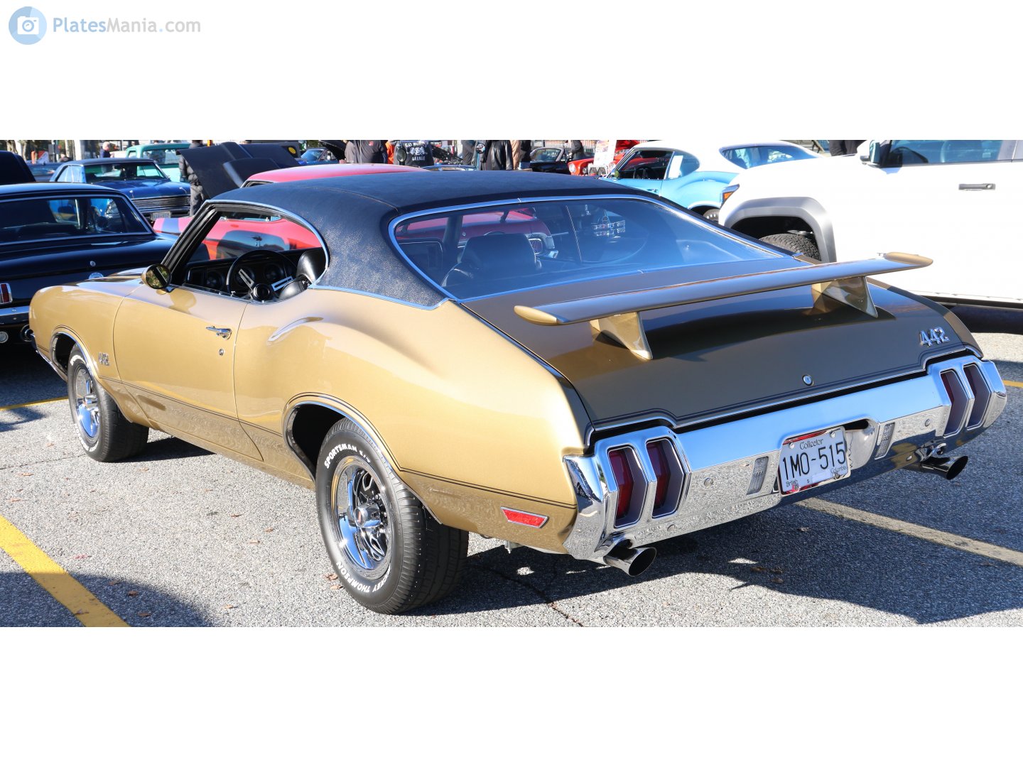 1M0-515, Oldsmobile 442 2nd gen 1970 Hardtop Coupé (4487; A-body), 2nd facelift, 1969–1970