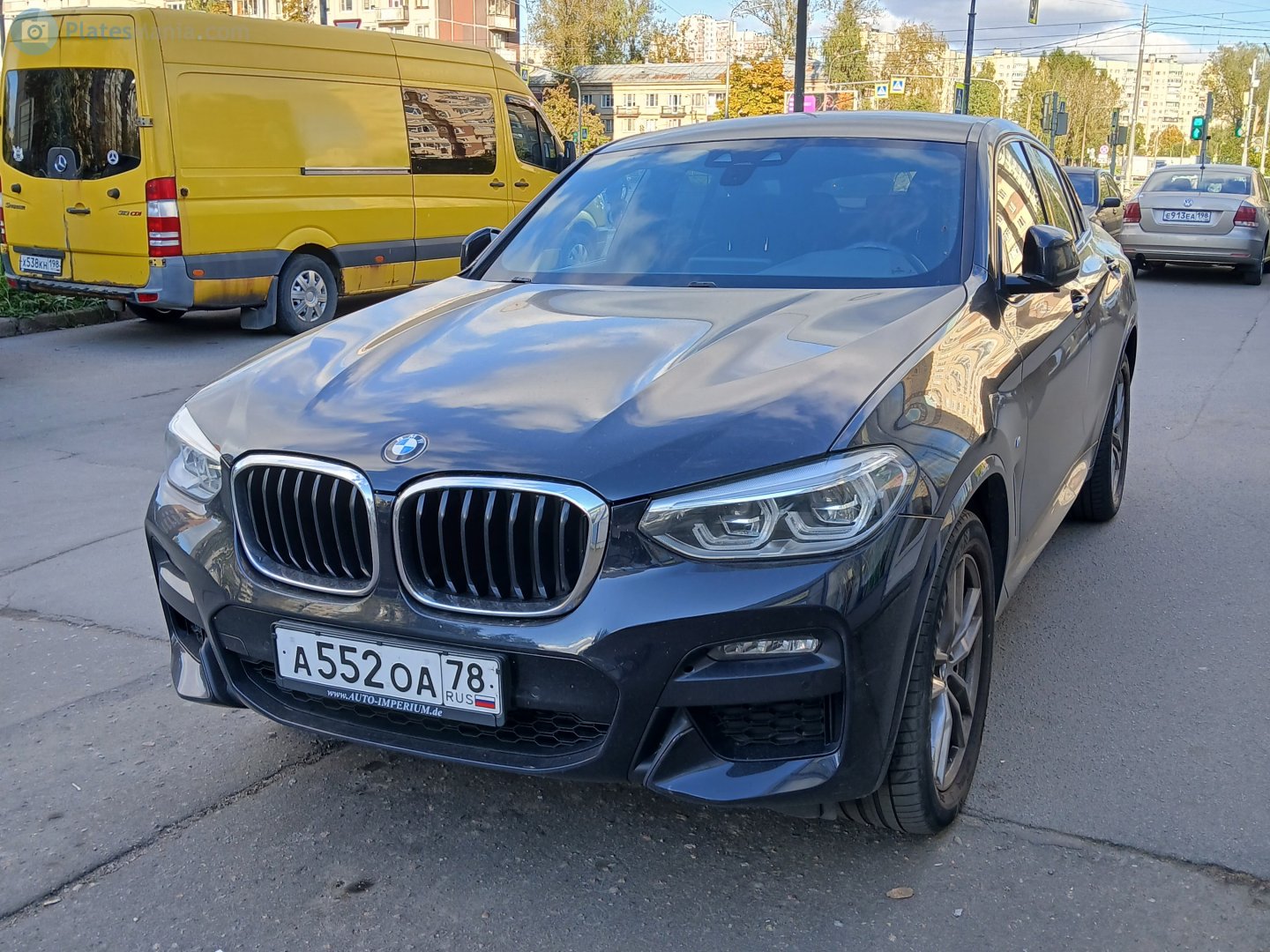 а 552 оа 78, BMW X4 2nd gen (G02), 2018–2021
