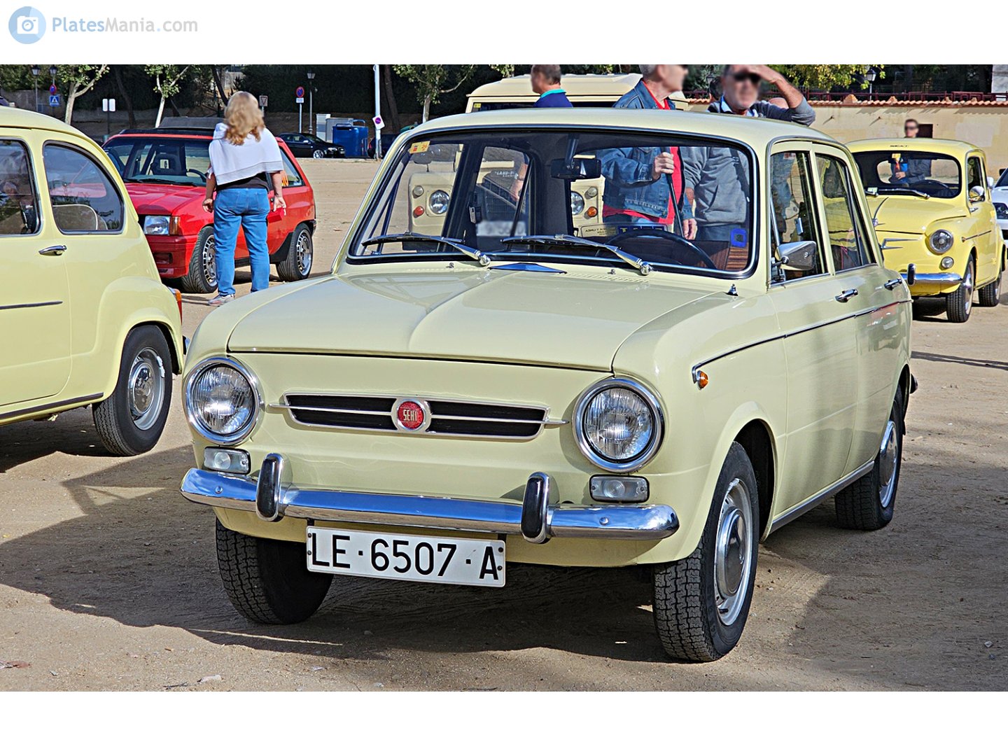 LE 6507 A, SEAT 850 Berlina, 4 door (ET/EJ), 1967-1974