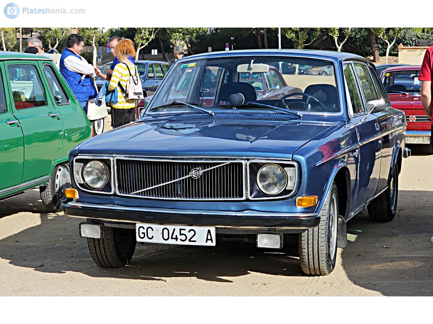 GC 0452 A, Volvo 140-Series 1st gen 4-door Sedan (144), 1966–1974