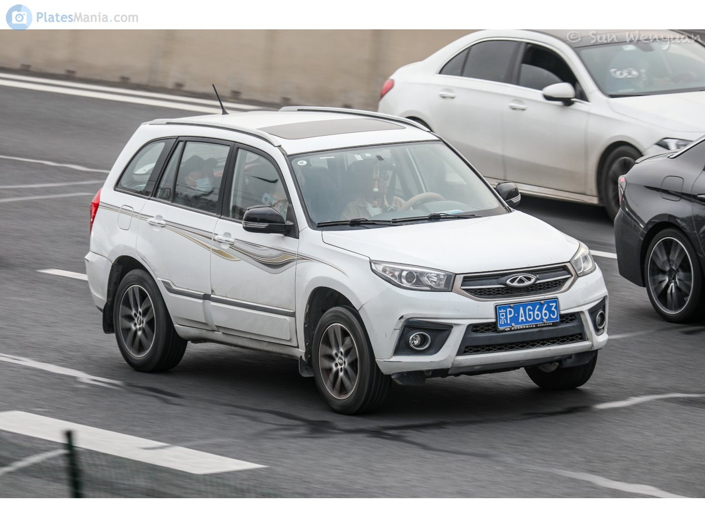 京P·AG663, Chery (Chirey) Tiggo 3 1st gen (T11), 2014­–2023