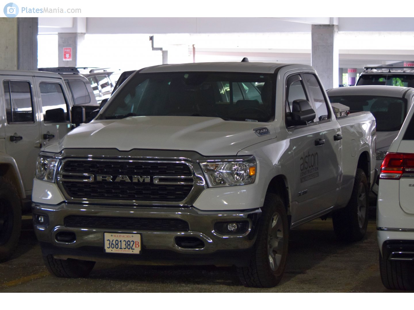 3681382, Ram Pickup 5th gen 1500 (DT), 2018–2024
