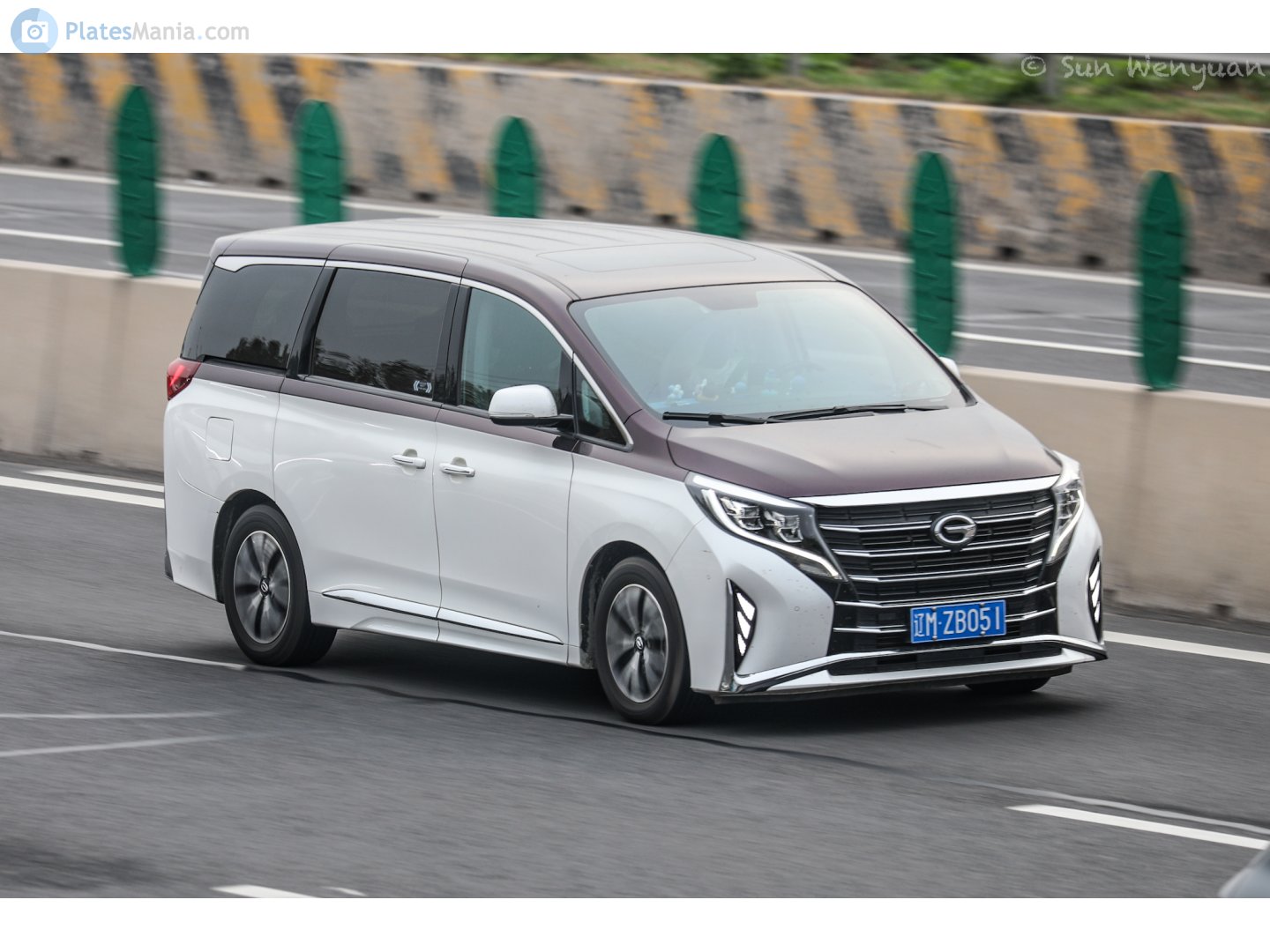 辽M·ZB051, Trumpchi M8 1st gen, facelift, 2020–