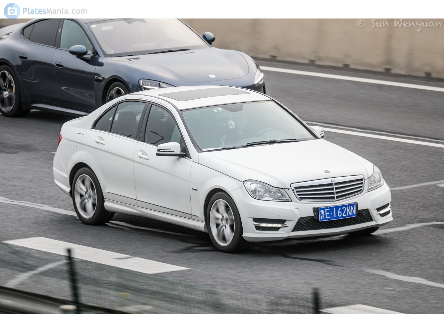 鲁E·162NN, Mercedes-Benz C-Klasse 3rd gen Sedan (W204), 2007–2015