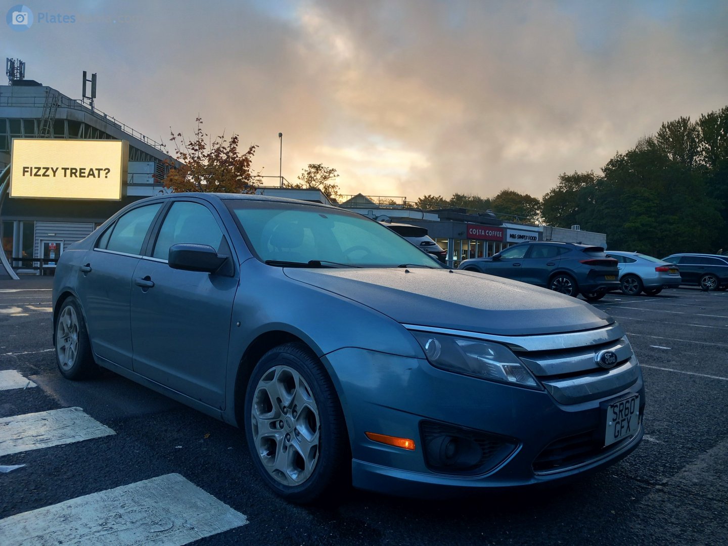 SR60GFX, Ford Fusion 1st gen Sedan (CD338; NA-market), facelift, 2010–2012