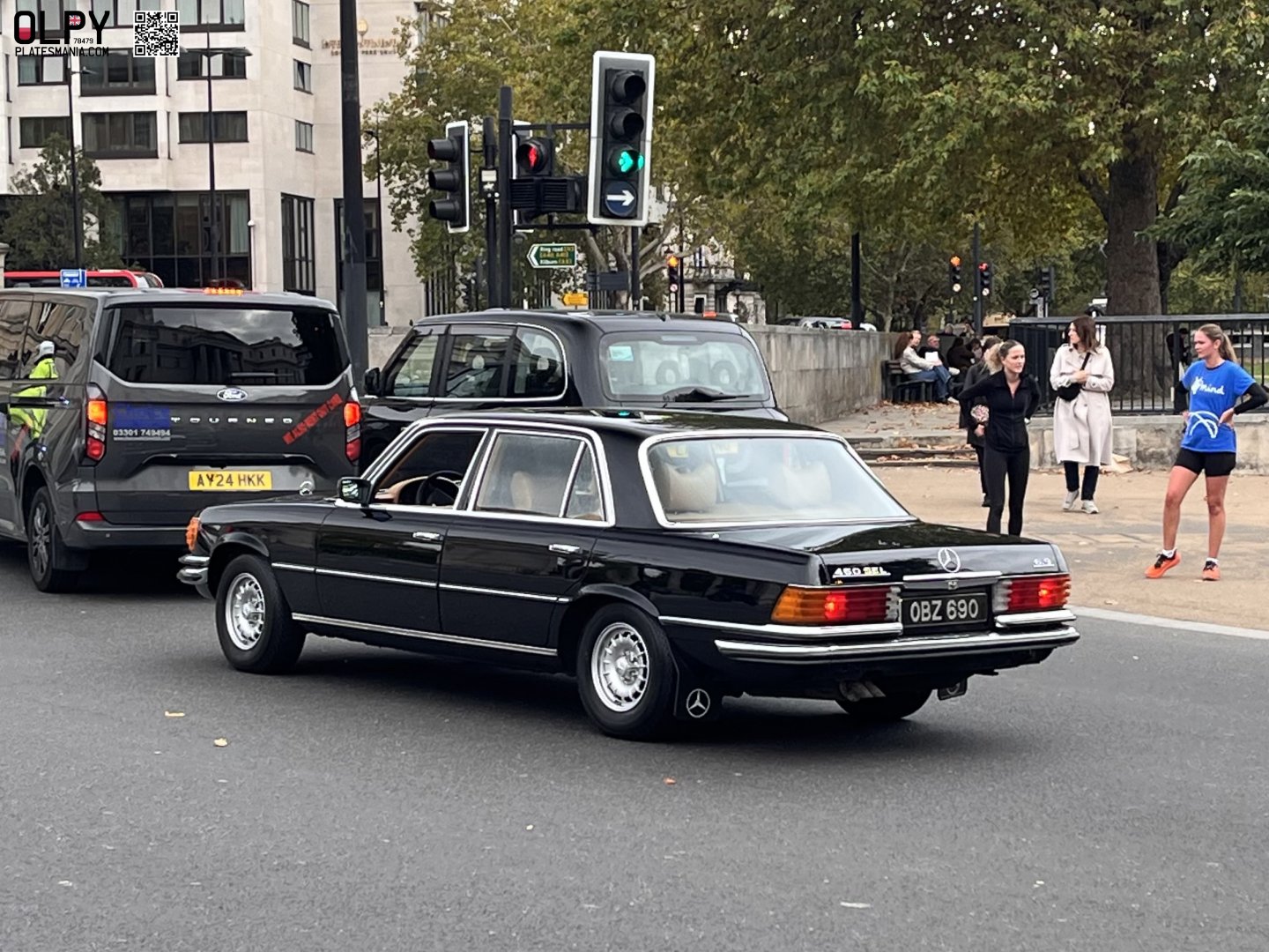 OBZ690, Mercedes-Benz S-Klasse 3rd gen (W116/V116), 1972–1980