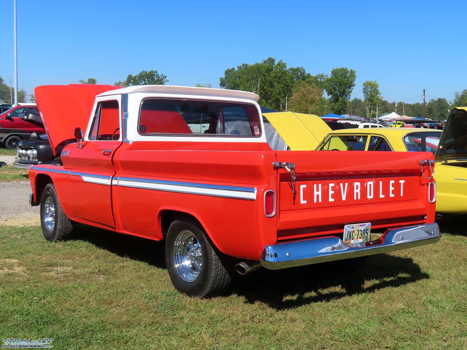JXC 7385, Chevrolet C/K-Series 1st gen 10–20 Fleetside Pickup, facelift, 1961–1966