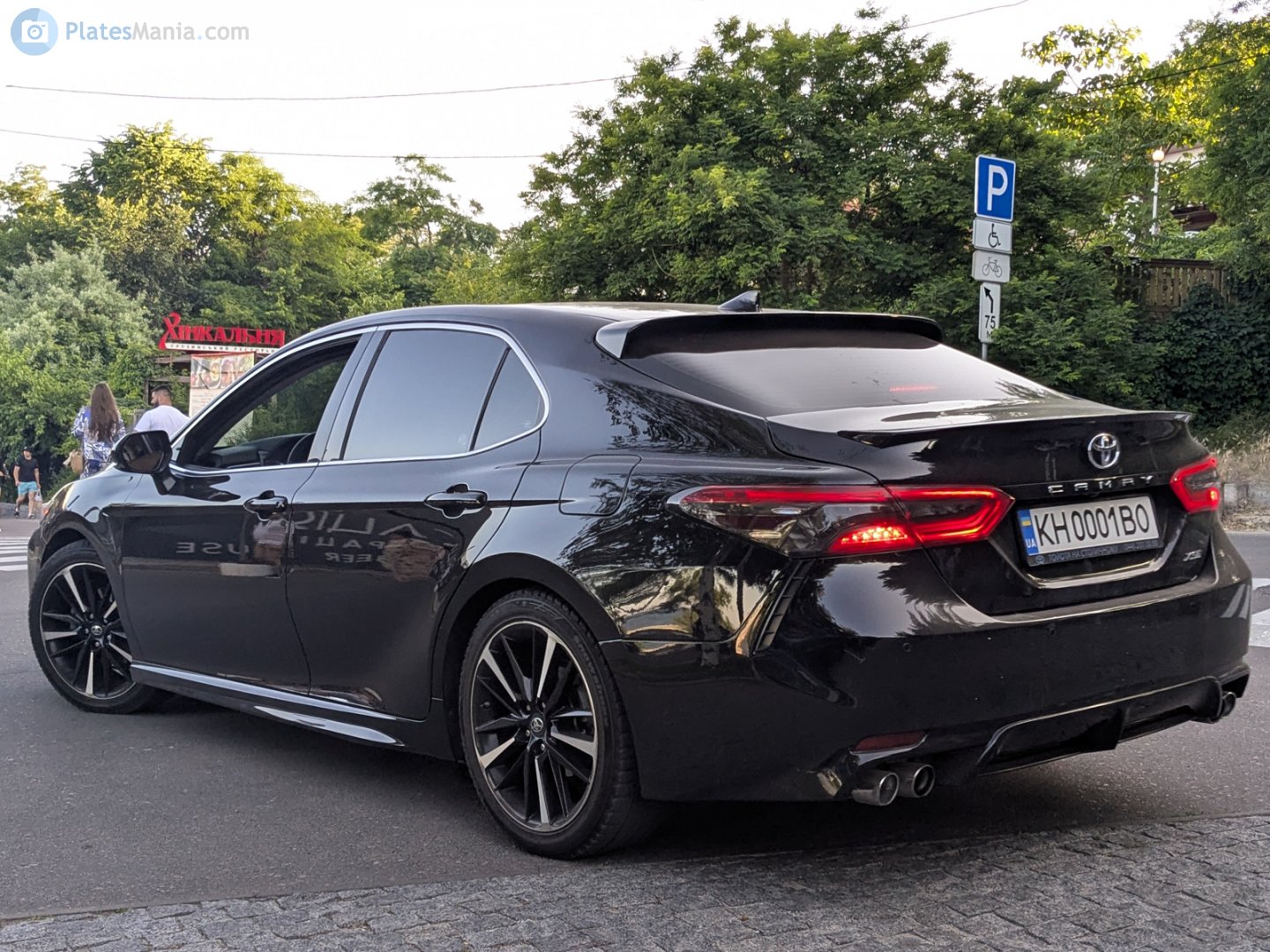 KH 0001 BO, Toyota Camry 8th gen (XV70), 2017–