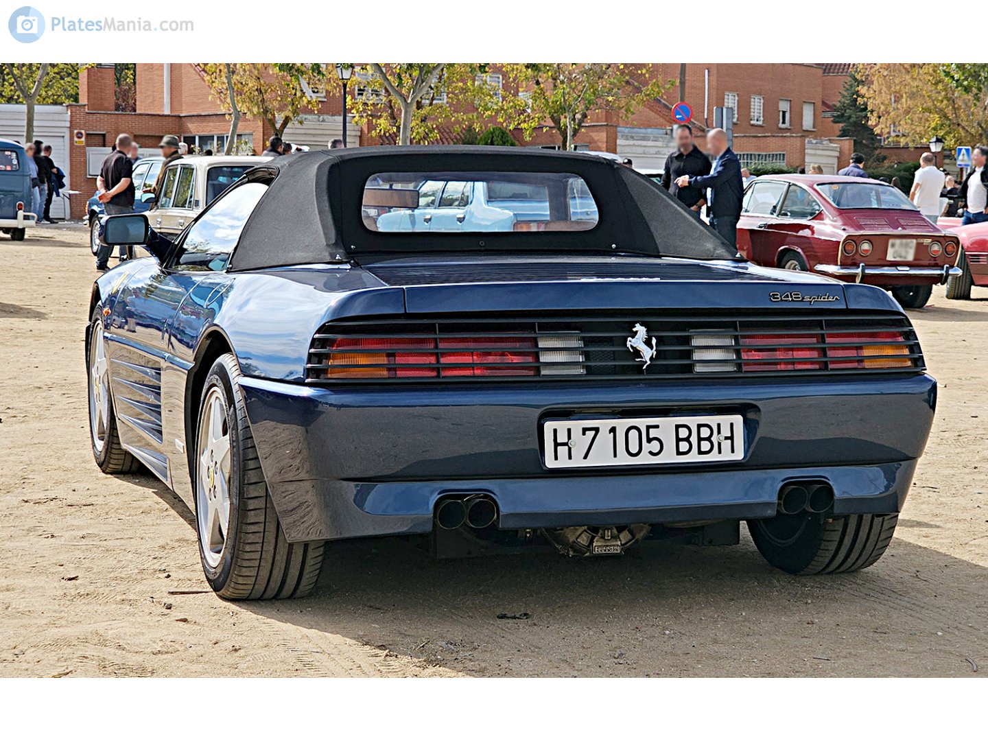 H 7105 BBH, Ferrari 348 1st gen Spider (F119), 1993–1995
