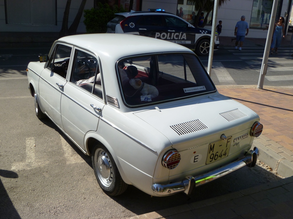 M 9644 F, SEAT 850 Berlina, 4 door (ET/EJ), 1967-1974