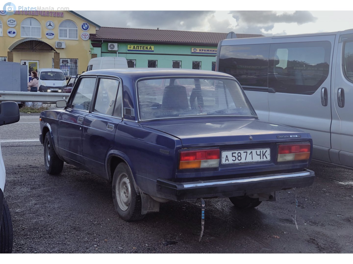 а 5871 ЧК, Lada (VAZ) 2107 Жигули (Nova / Riva / Signet / 1500), 1982–2014