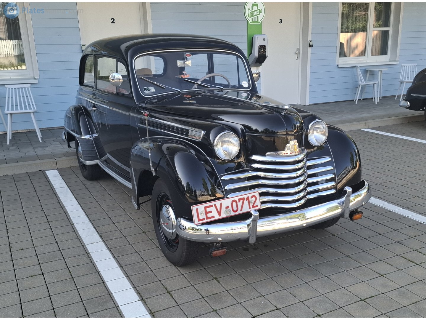 LEV 0712, Opel Olympia 2nd gen 50/51 2-door Sedan, 1950–1953