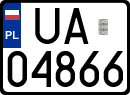 License plates of Poland, Military