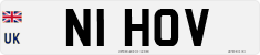 License plate of the United Kingdom, 1983 year system