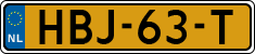 License plate of the Netherlands, Cars