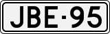 License plate of Finland, Cars