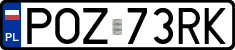 License plates of Poland, Regular car plates