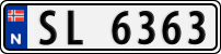 License plate of Norway, Trailers, motorcycles, special vehicles