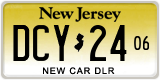 New Jersey, Dealer (ABC-1234/12-ABC34/1234-ABC)