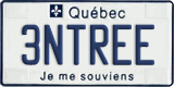 Quebec, Vanity Plates