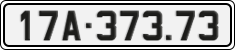 License plate of Vietnam, Cars