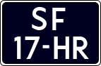 License plate of the Netherlands, Cars
