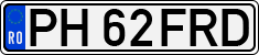 License plate of Romania, Regular plates