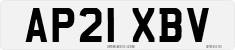 License plate of the United Kingdom, 2001 year system