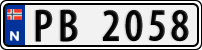License plate of Norway, Trailers, motorcycles, special vehicles