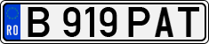 License plate of Romania, Regular plates