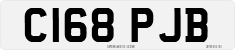 License plate of the United Kingdom, 1983 year system