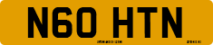 License plate of the United Kingdom, 1983 year system