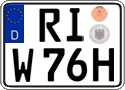 German license plate, Plates for oldtimers (type 