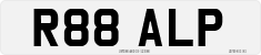 License plate of the United Kingdom, 1983 year system
