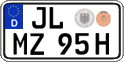 German license plate, Plates for oldtimers (type 
