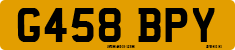 License plate of the United Kingdom, 1983 year system