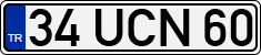 License plate of Turkey, Regular plates