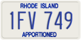 Rhode Island, Apportioned