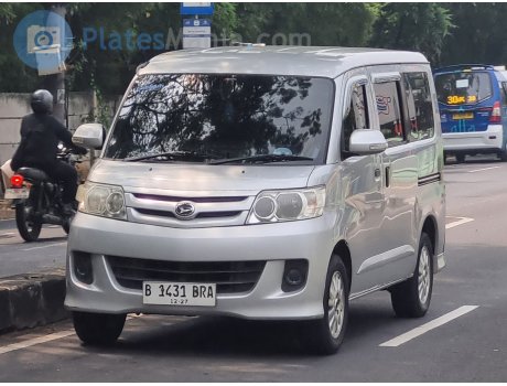 B 1431 BRA, Daihatsu Luxio