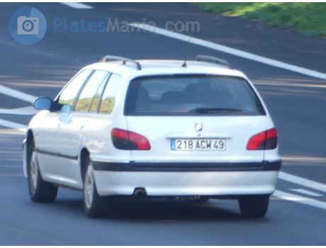 218 ACW 49, Peugeot 406