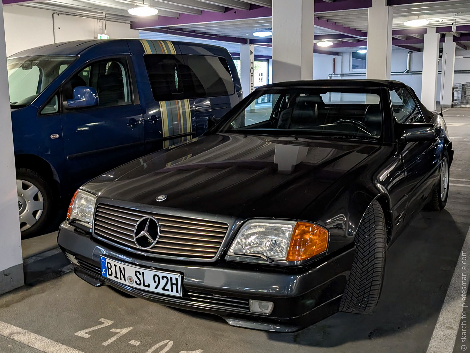 BIN SL 92 H, Mercedes-Benz SL-Klasse 4th gen (R129), 1989–2001