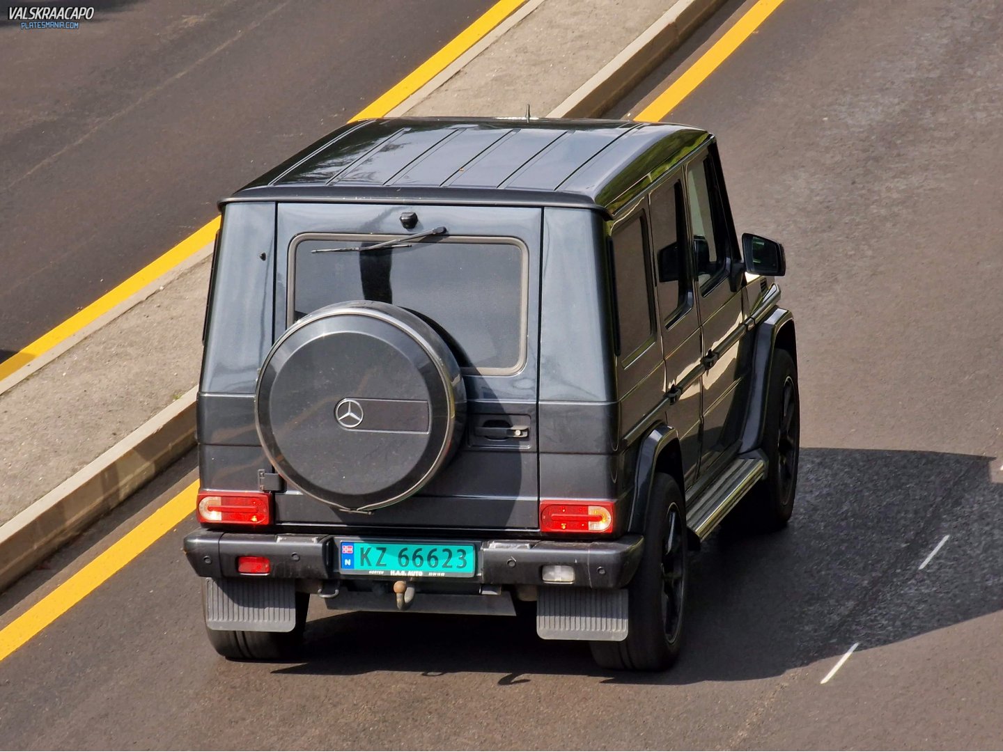 KZ 66623, Mercedes-Benz G-Klasse 1st gen 5-door SUV (W463), 1990–2018