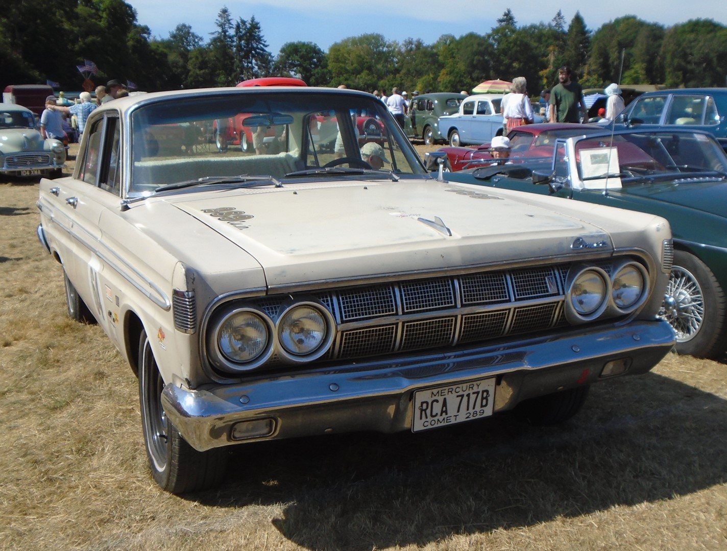 RCA717B, Mercury Comet 2nd gen 1964 2-door Sedan (62A/62B/62C), 1963–1964
