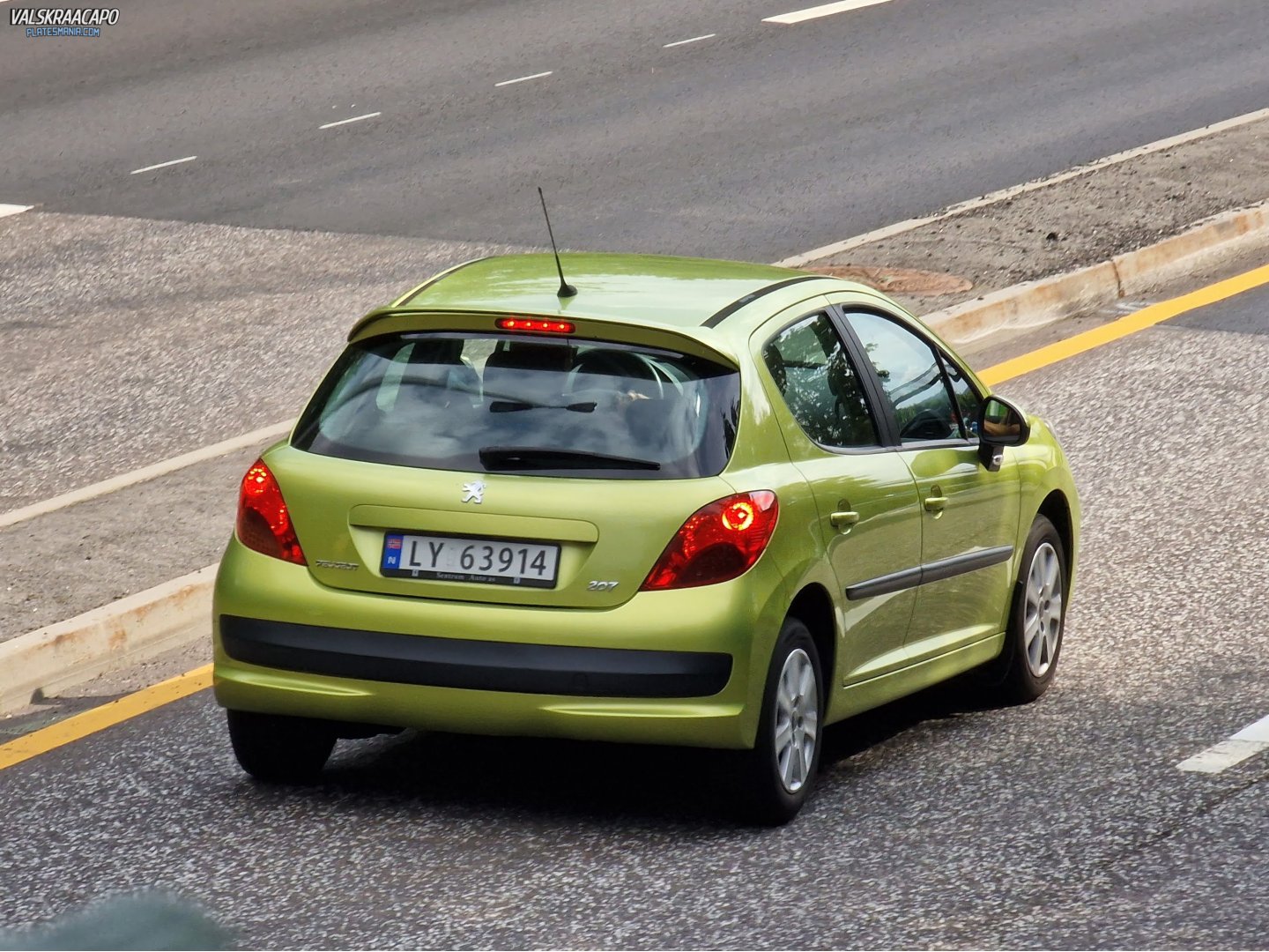 LY 63914, Peugeot 207 (207+) 5-door Hatch (A71), 2006–2014