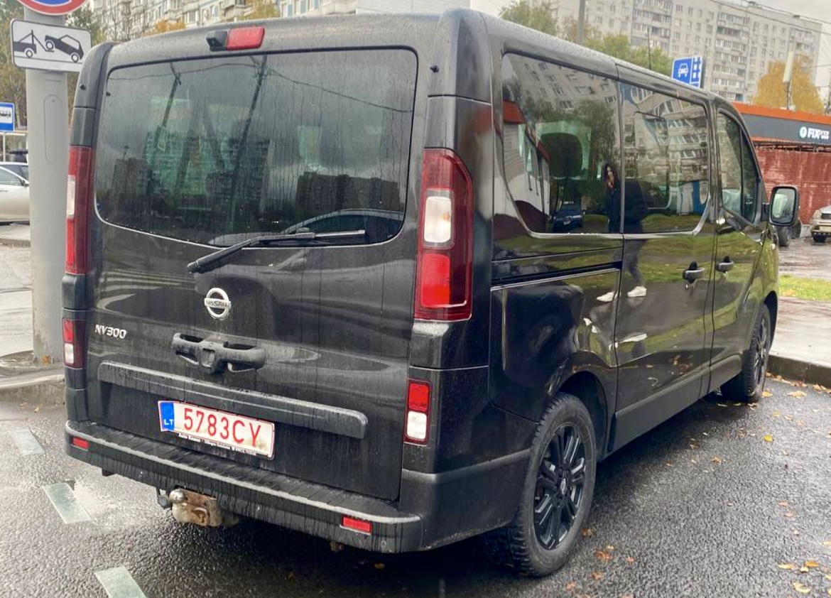 5783 CY, Nissan NV300 1st gen (X82; EU-market), 2016–2021