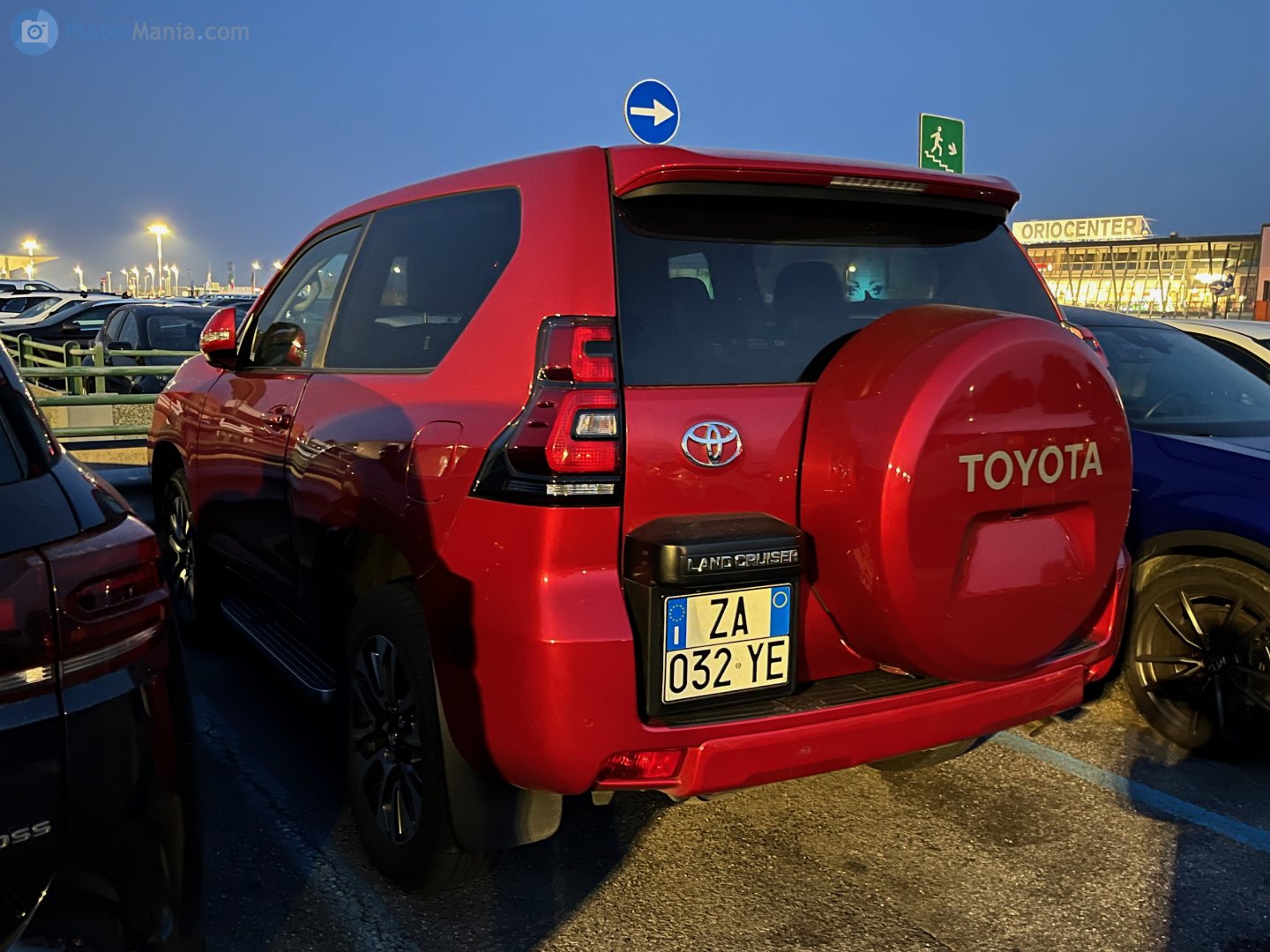 ZA 032 YE, Toyota Land Cruiser Prado 4th gen 3-door SUV (J155), 2nd facelift, 2017–2023