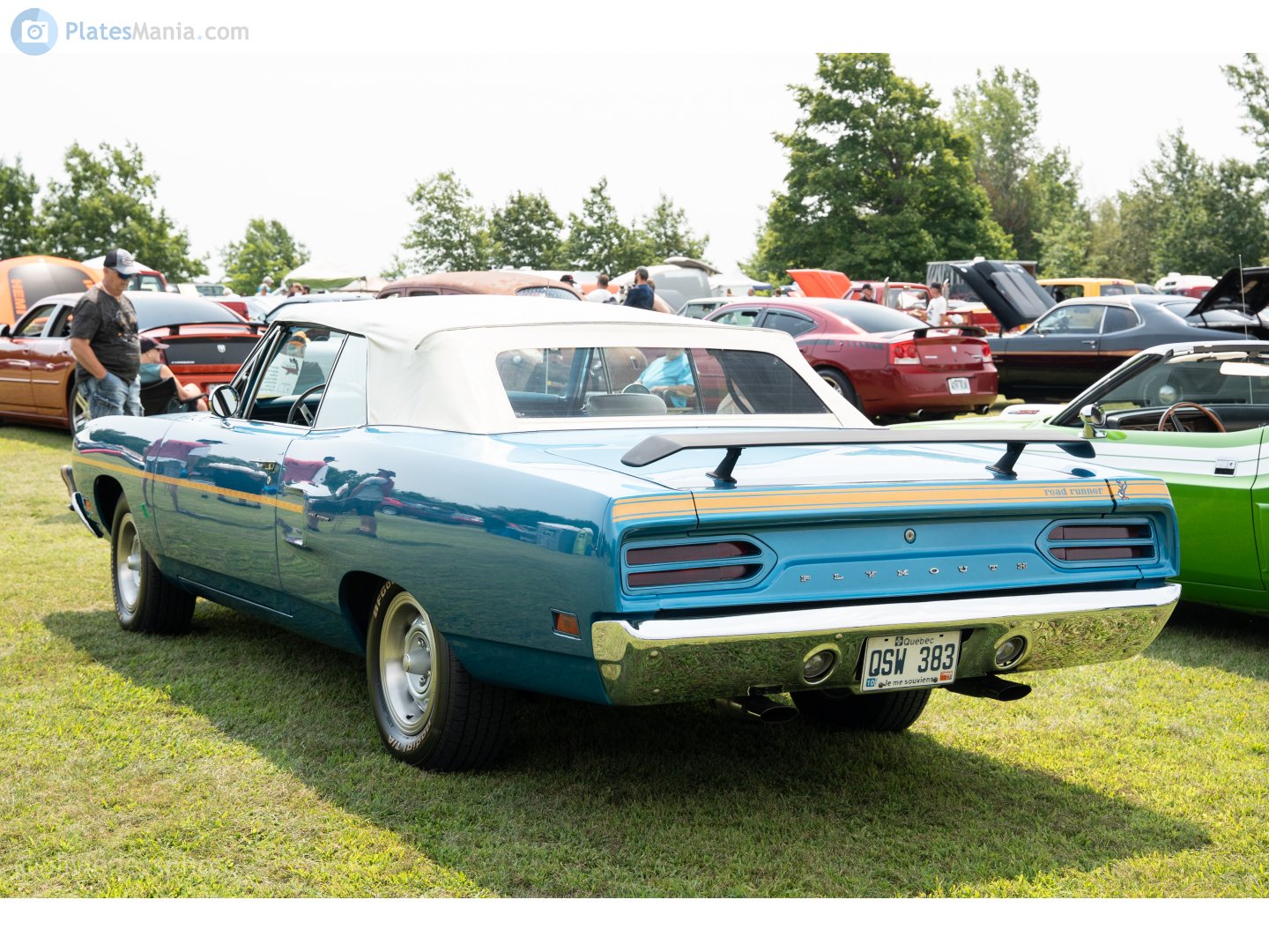 QSW 383, Plymouth Road Runner 1st gen 1970 Convertible (RM27; B-body), 2nd facelift, 1969–1970