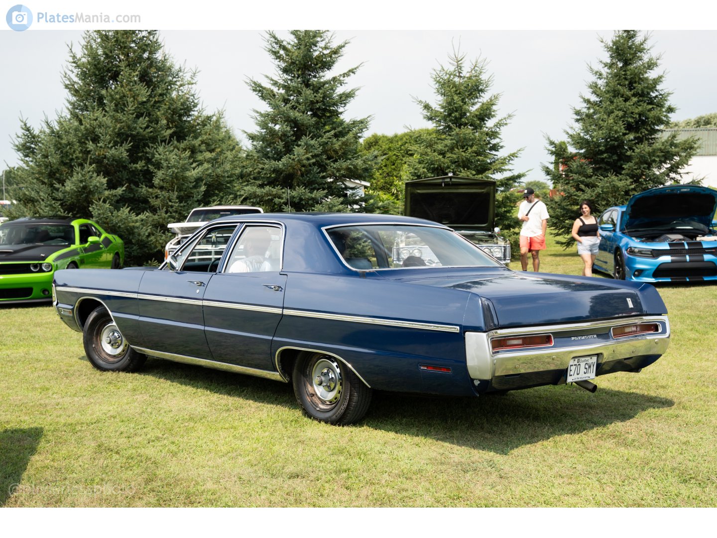 E70 SMY, Plymouth Fury 5th gen 1970 4-door Sedan (41; C-body), 1st facelift, 1969–1970