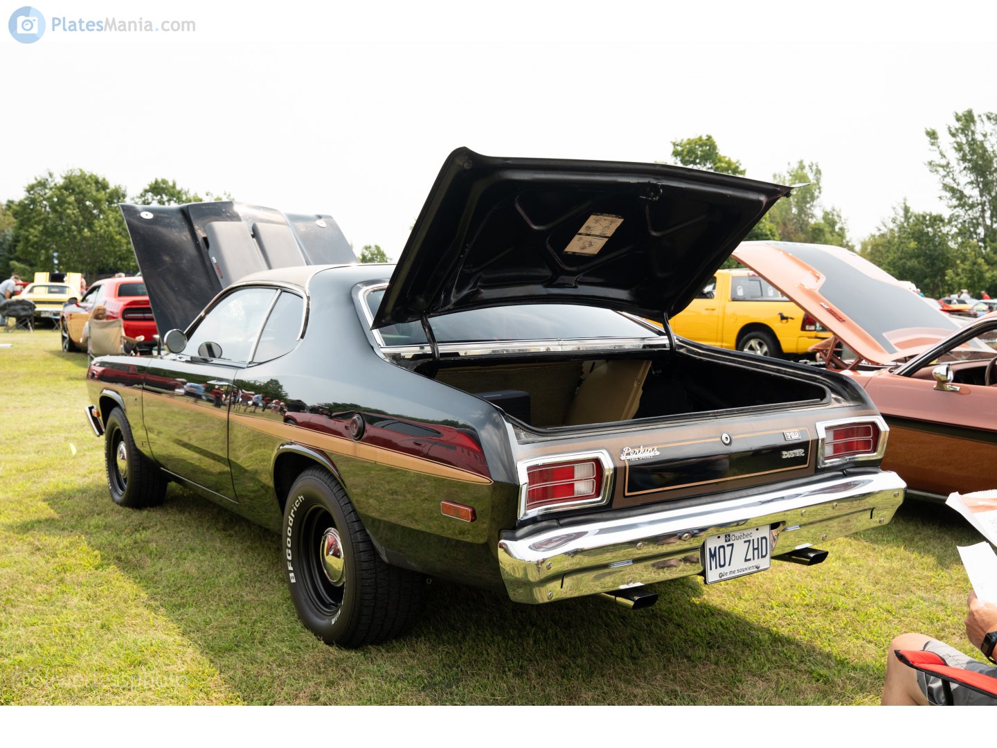 M07 ZHD, Plymouth Duster 1st gen (29; A-body), facelift, 1972–1976