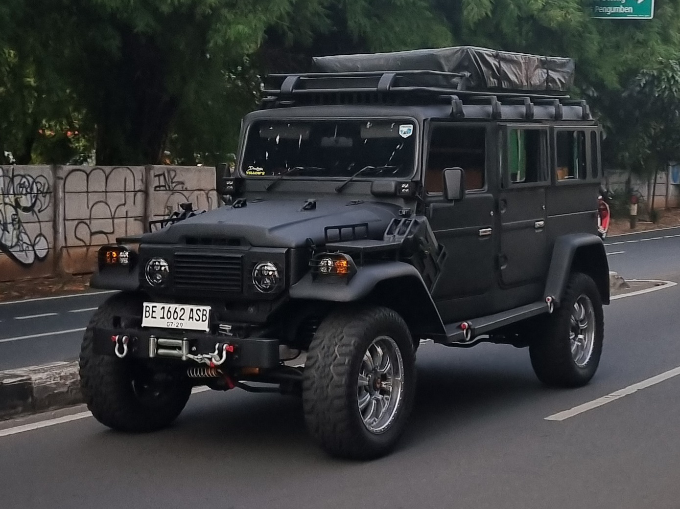 BE 1662 ASB, Toyota Land Cruiser 40 5-door Long SUV (J45V), 1960–1967